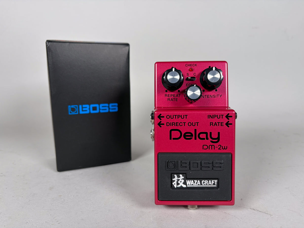 Boss Waza Craft DM-2w Analog Delay Pedal w/Box
