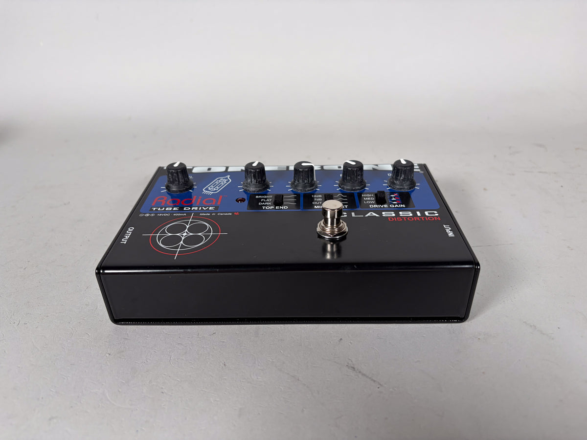 Radial Tonebone Classic Tube Distortion Effect Pedal w/Box