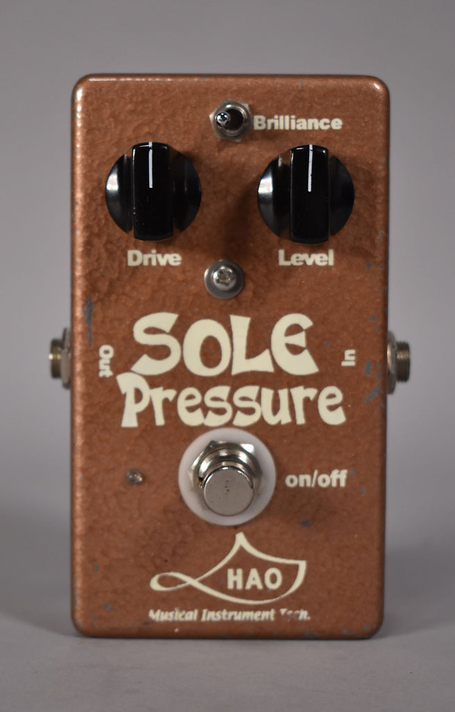 HAO SOLE Pressure 初期型オーバードライブエフェクター HAO Sole Pressure Overdrive Pedal – Imperial Vintage Guitars