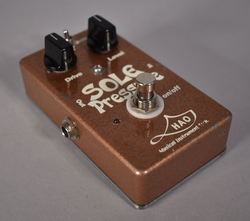 hao effects pedals HAO Sole Pressure Overdrive Pedal – Imperial Vintage Guitars