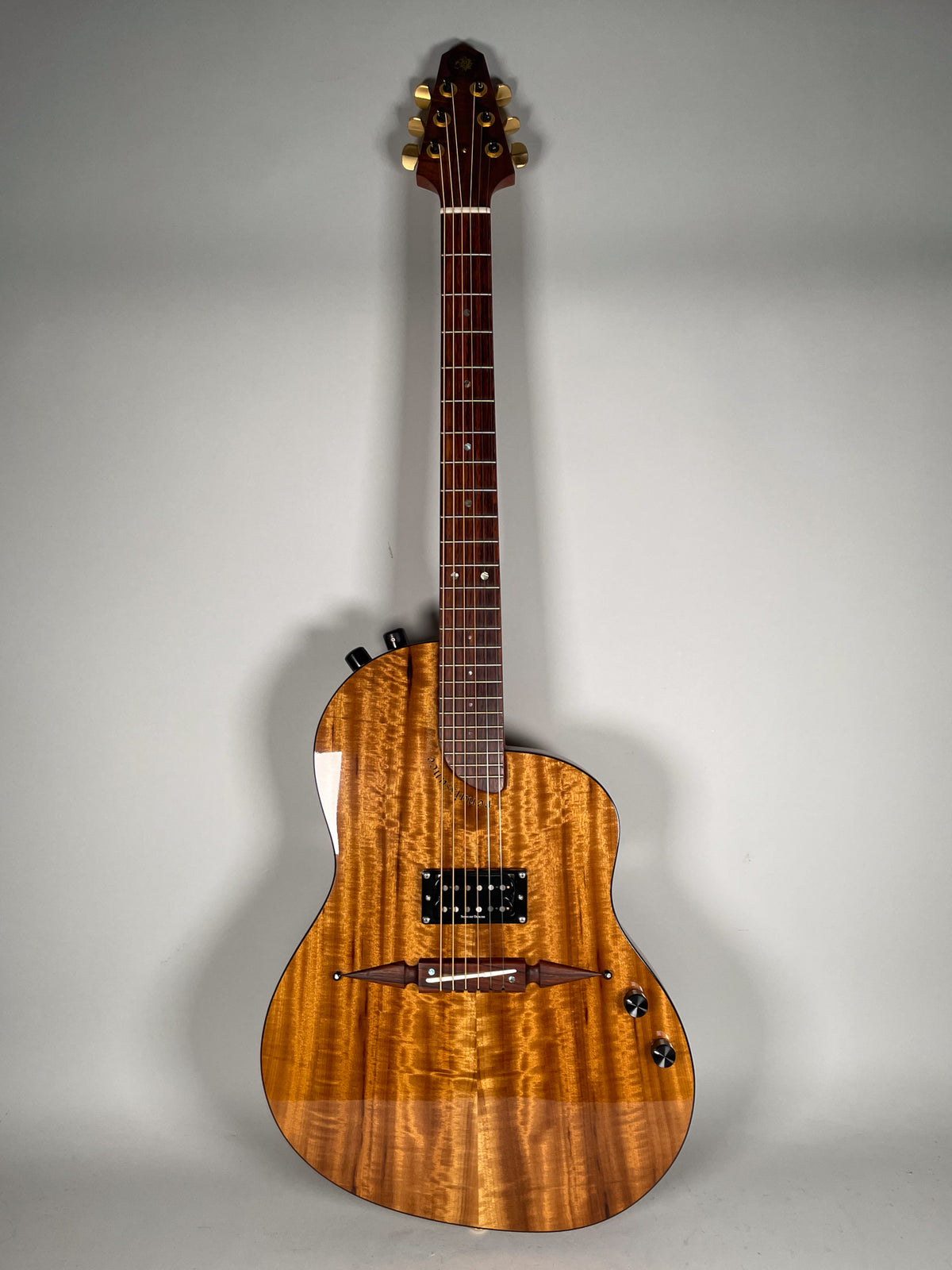 Renaissance By Rick Turner Acoustic Electric Guitar Koa w/Gig Bag