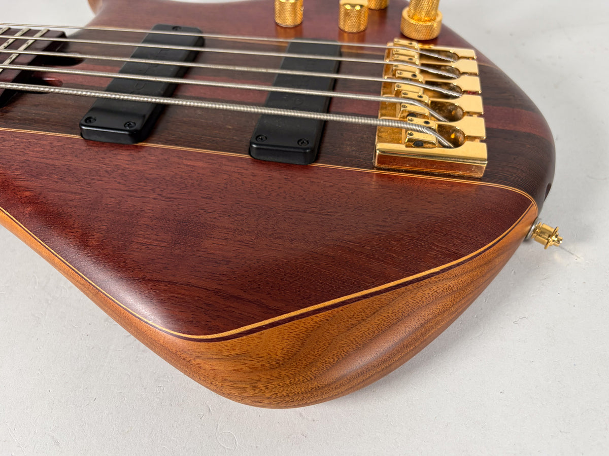 Warrior Dran Michael 5-String Neck Through Bass Guitar w/OHSC