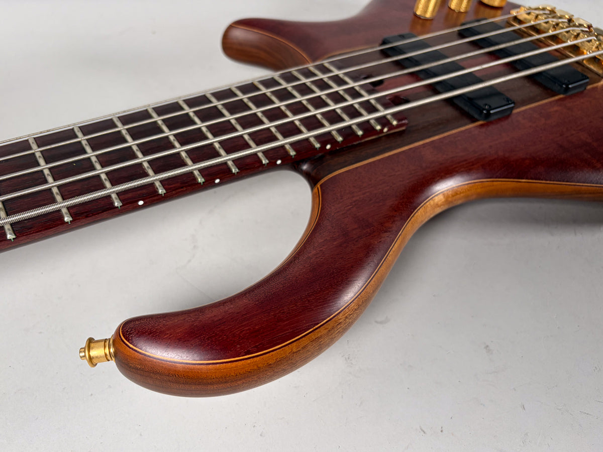 Warrior Dran Michael 5-String Neck Through Bass Guitar w/OHSC