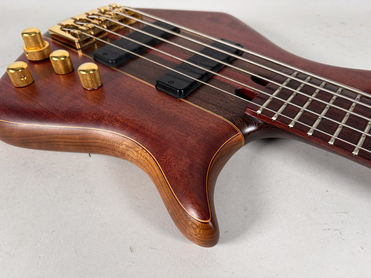 Warrior Dran Michael 5-String Neck Through Bass Guitar w/OHSC