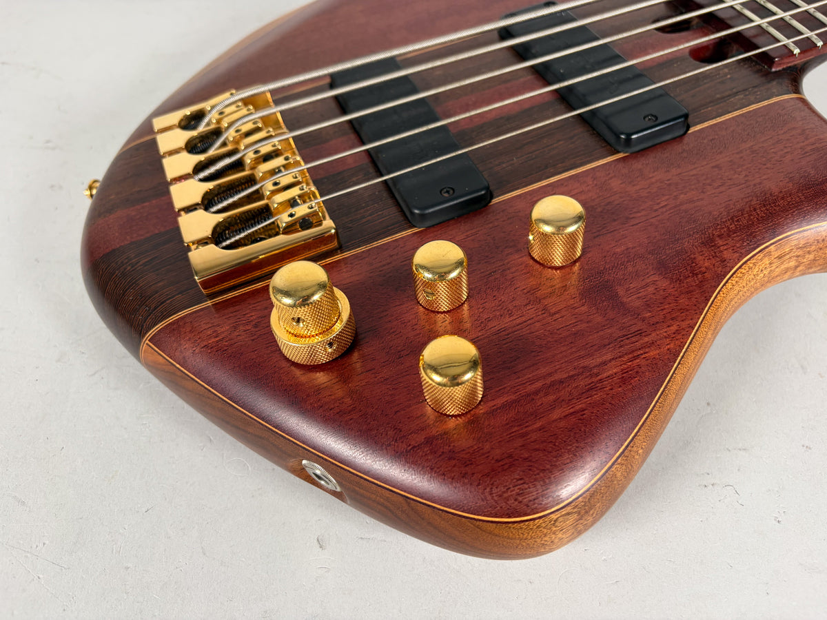 Warrior Dran Michael 5-String Neck Through Bass Guitar w/OHSC
