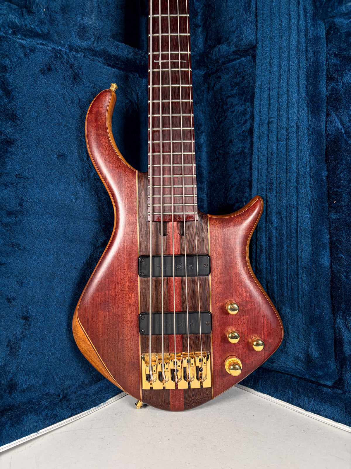 Warrior Dran Michael 5-String Neck Through Bass Guitar w/OHSC