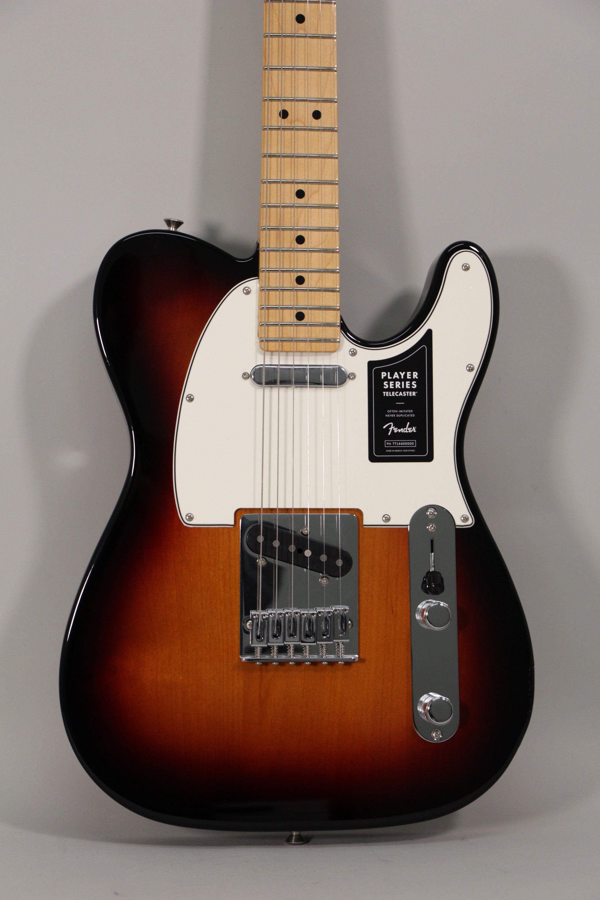 2019 Fender Player Series Telecaster Sunburst Finish Electric