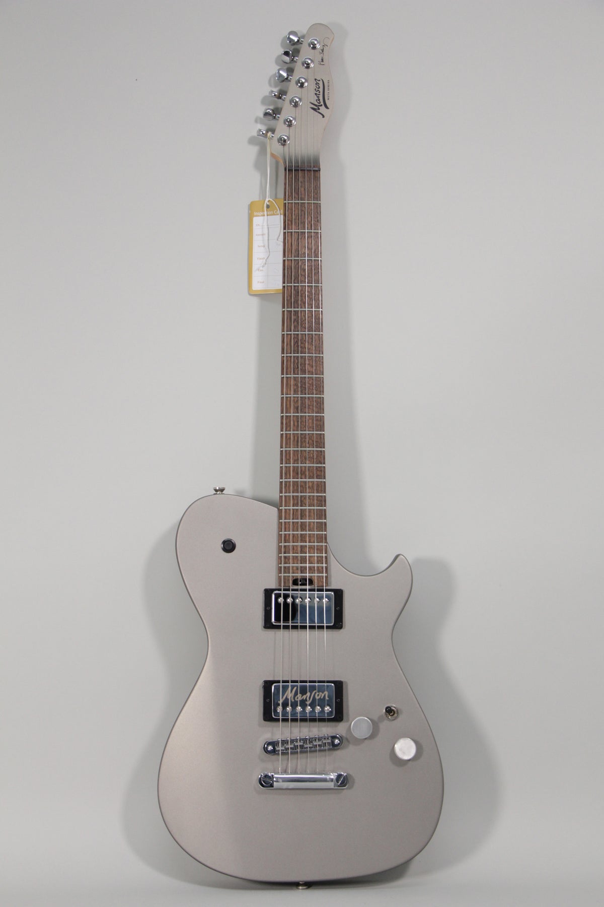 ミュージシャン Silver star MX-Prime b 2021 Manson Meta MBM-1 Matt Bellamy Starlight Silver w/Upgrades